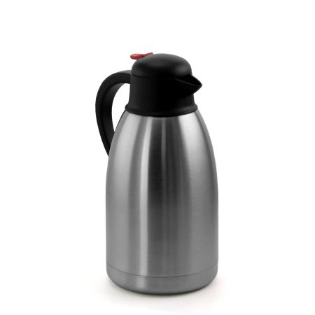 MegaChef 2.11 Quart Stainless Steel Thermal Beverage Carafe for Coffee and Tea