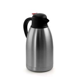 MegaChef 2.11 Quart Stainless Steel Thermal Beverage Carafe for Coffee and Tea